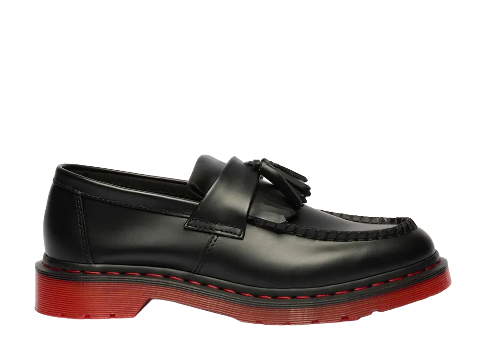Dr.Martens Adrian Red Sole 2 Loafer Shoes "Black" (Japan Exclusive)