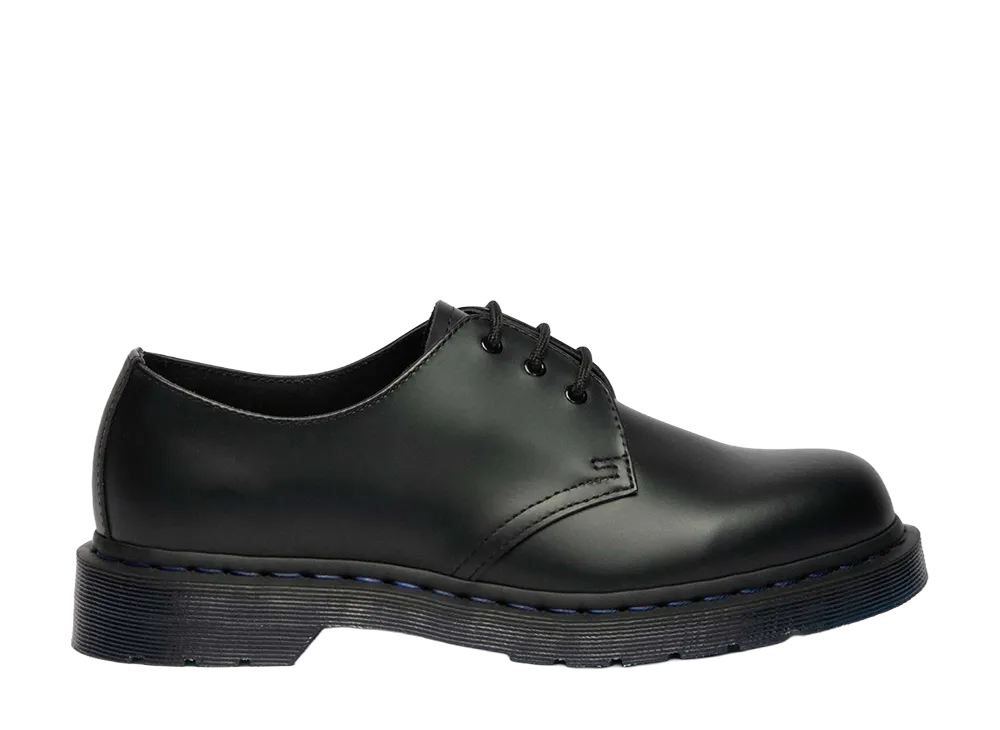 ドクターマーチン 1461 ネイビーソール2 3ホール シューズ "ブラック" (日本限定)