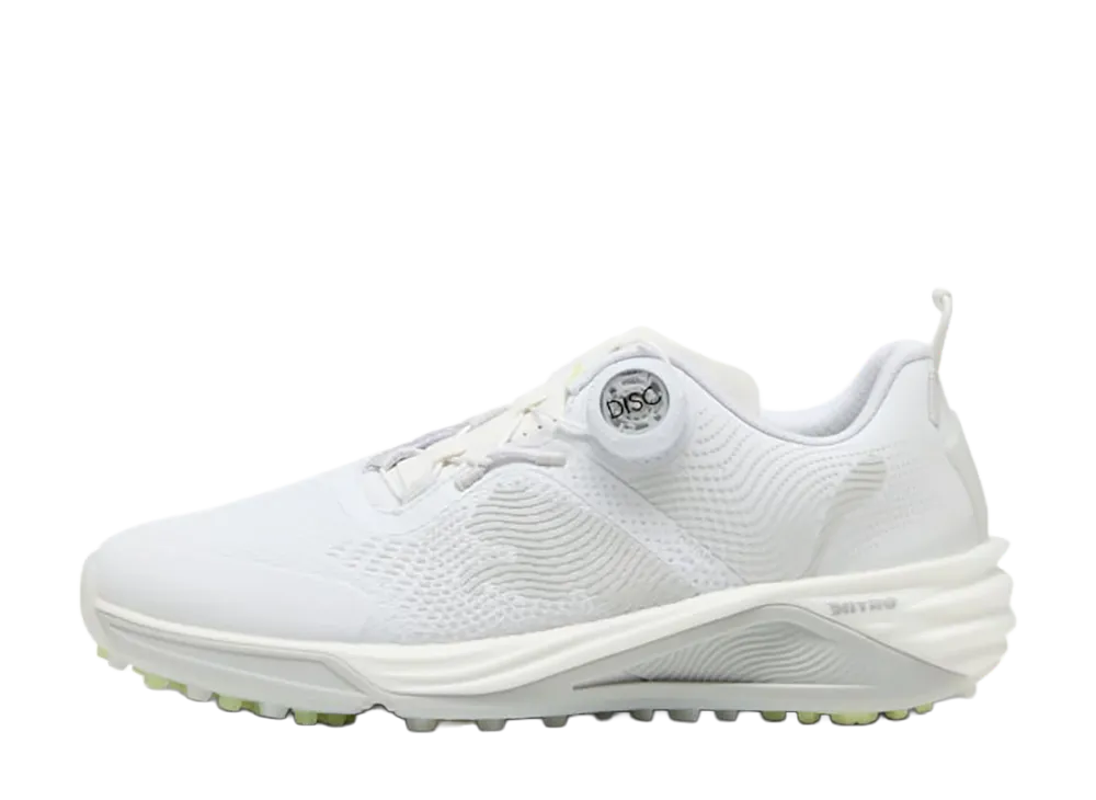 Puma Women's Shadowcat Nitro 2.0 Disc Spikeless "PUMA White/Cool Light Gray/Apple Spritz"