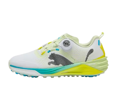Puma Women's Shadowcat Nitro 2.0 Disc Spikeless "PUMA White/PUMA Black/Apple Spritz"