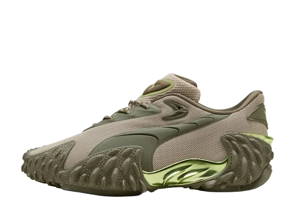 Puma Mostro X Dots "Pebble Gray/Loden Green"