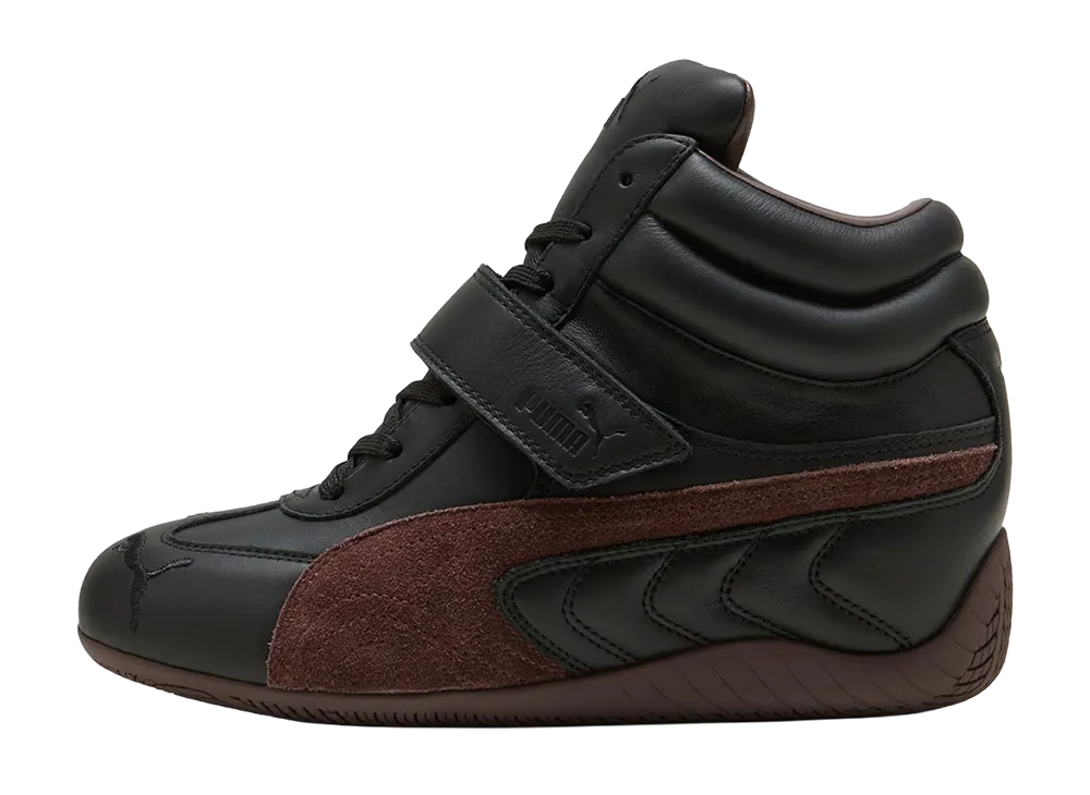 Puma Women's Speedcat Wedge "PUMA Black/Chocolate Brown"