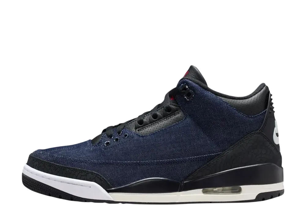 リーバイス × ナイキ エアジョーダン3 レトロ SP "インディゴ アンド ジムレッド" (ブランクタブ)