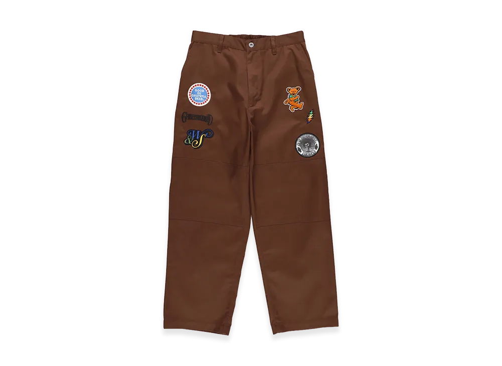 WIND AND SEA x Grateful Dead Canvas Pants "Beige"