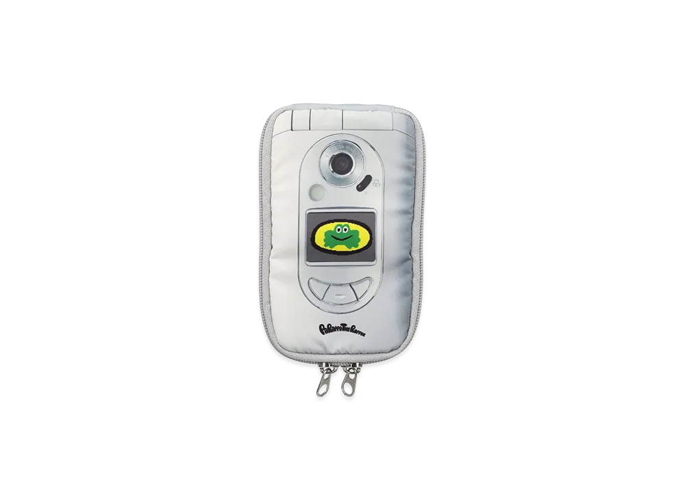 WIND AND SEA PARAPPA The Rapper Flip Phone Pouch "Gray"