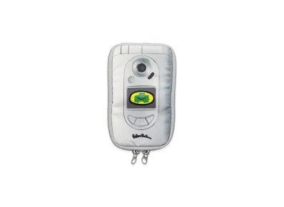 WIND AND SEA PARAPPA The Rapper Flip Phone Pouch "Gray"