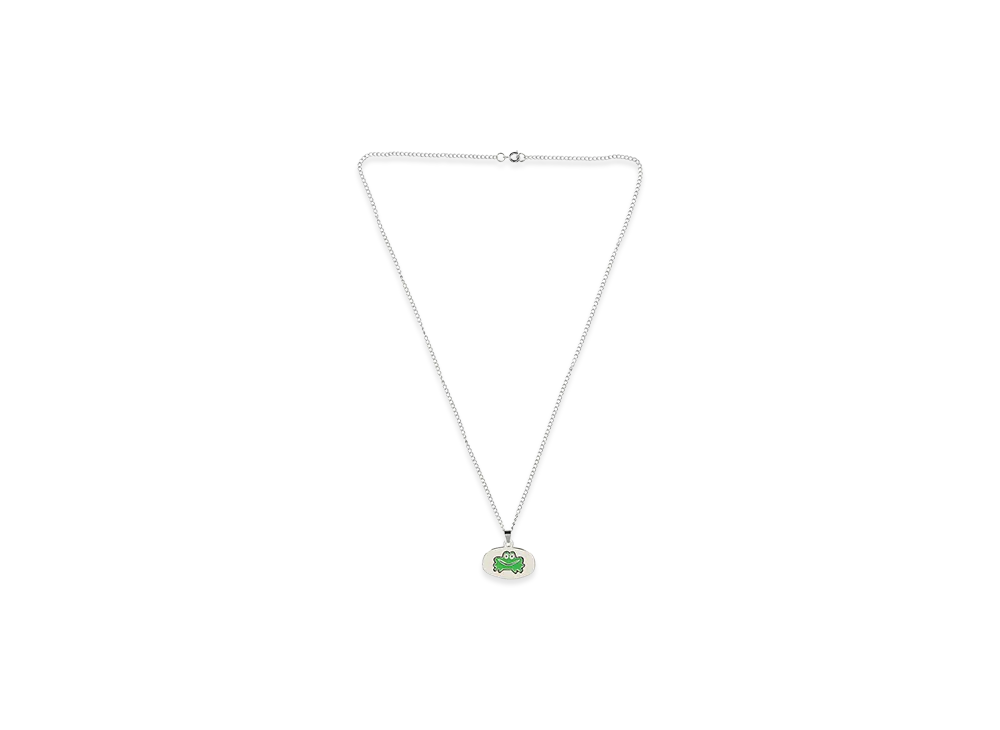 WIND AND SEA x PARAPPA Silver Necklace "Silver"