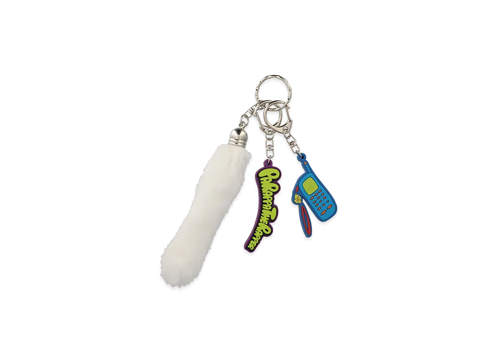 WIND AND SEA x PARAPPA Tail Keyholder "White"