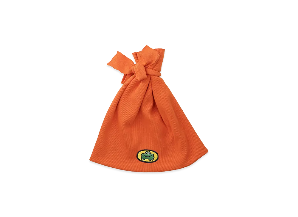 WIND AND SEA x PARAPPA Tie Top Beanie "Orange"