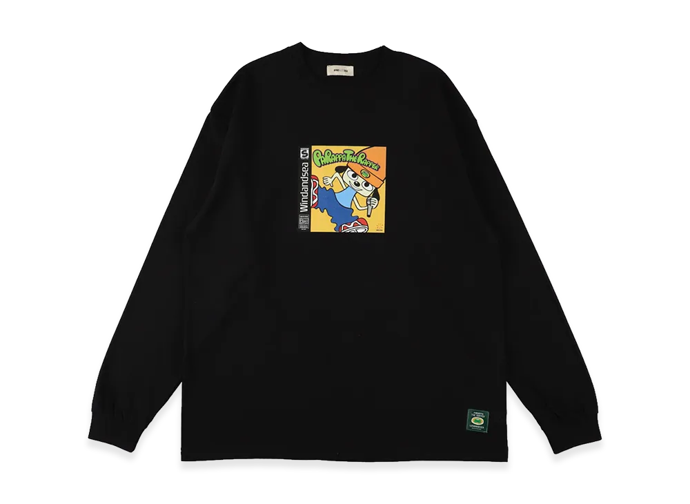 WIND AND SEA x PARAPPA L/S Tee "Black"
