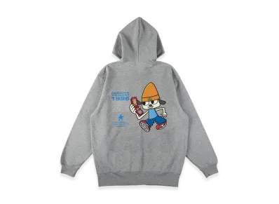 WIND AND SEA x PARAPPA Zip-Up Sweat Hoodie "Gray"