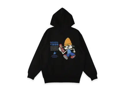 WIND AND SEA x PARAPPA Zip-Up Sweat Hoodie "Black"