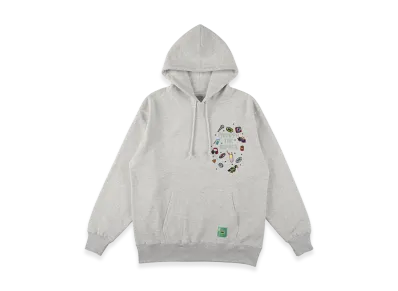 WIND AND SEA x PARAPPA Sweat Hoodie "Gray"