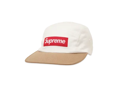 Supreme 2-Tone Camp Cap "White"