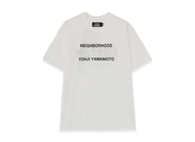 WILDSIDE YOHJI YAMAMOTO x NEIGHBORHOOD Tee SS-1 "White"