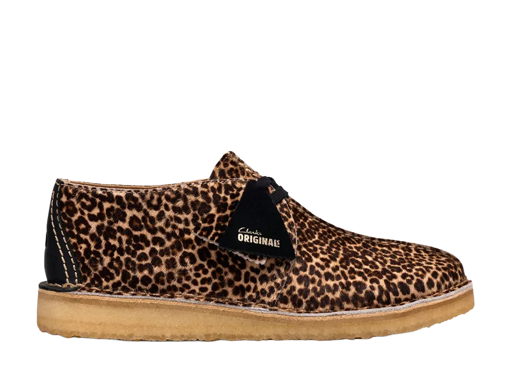 クラークス デザートトレック "レオパードプリント"