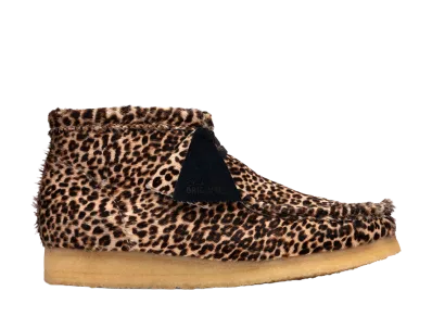 Clarks Wallabee Boot "Leopard Print"
