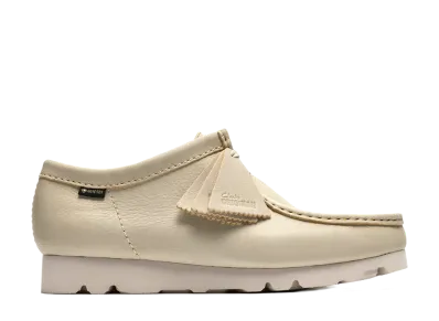 Clarks Wallabee GORE-TEX "White Leather"