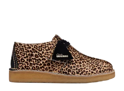 Clarks Women's Desert Trek "Leopard Print"