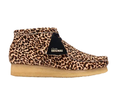 Clarks Women's Wallabee Boot "Leopard Print"