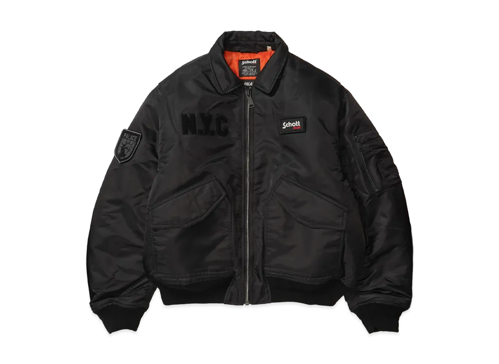 PALACE x Schott CWU 90's Fit Bomber Jacket 