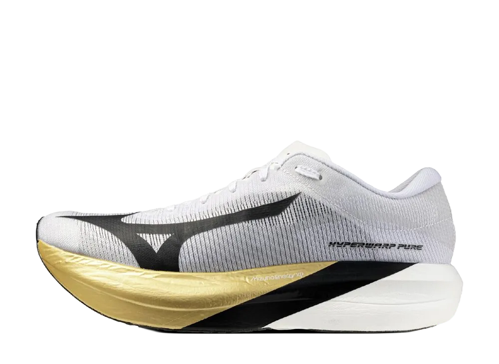 Mizuno Hyperwarp Pure "White/Black/Gold"