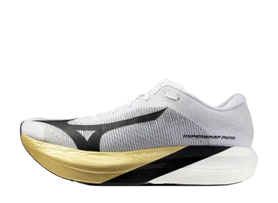 Mizuno Hyperwarp Pure "White/Black/Gold"