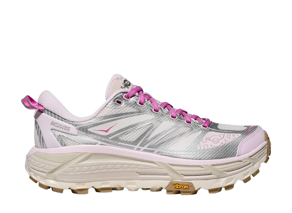 Hoka Mafate Speed 2 "Silver/Lilac Cream"