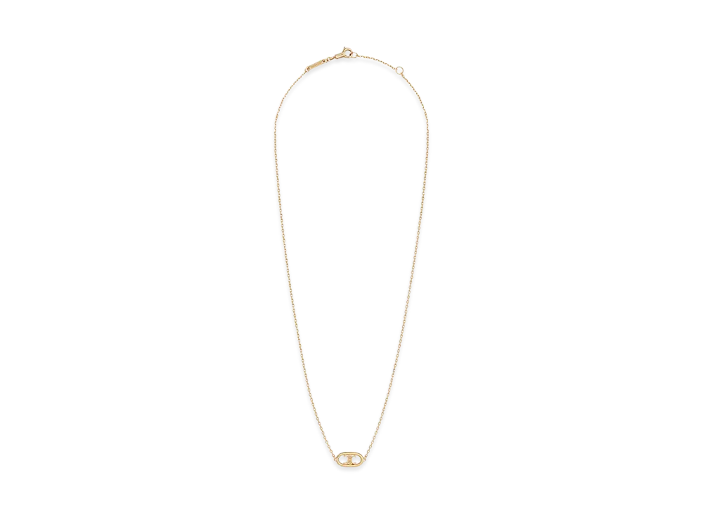 セリーヌ マイヨン トリオンフ ネックレス "イエローゴールド" 46X756GLY.37AU