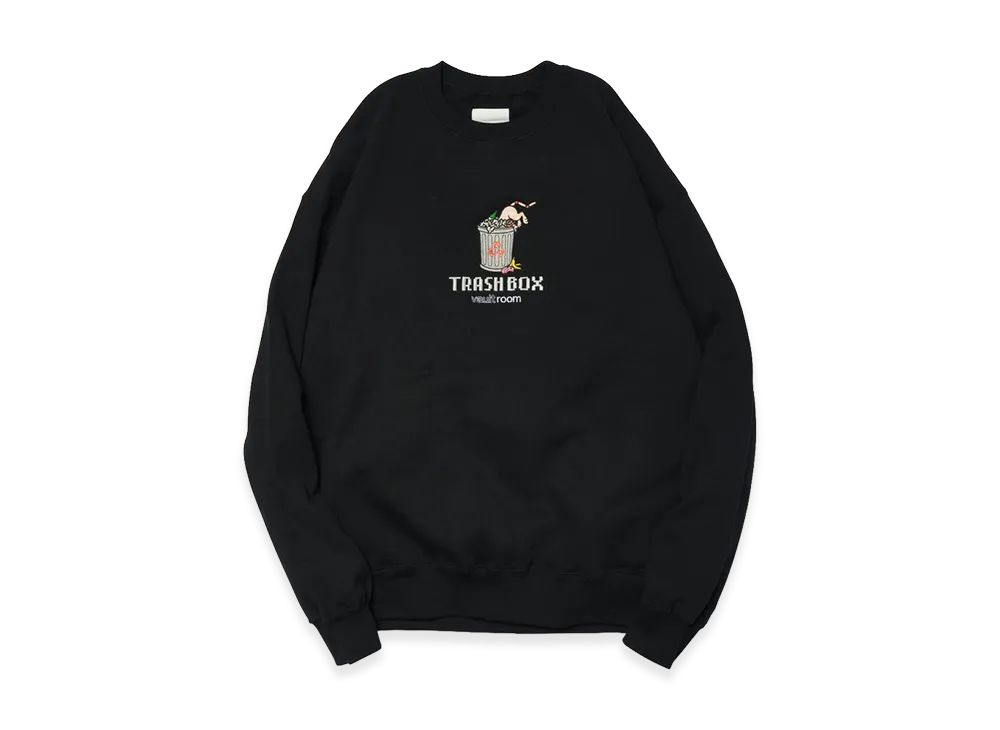 VAULTROOM Trash Box Crewneck "Black"