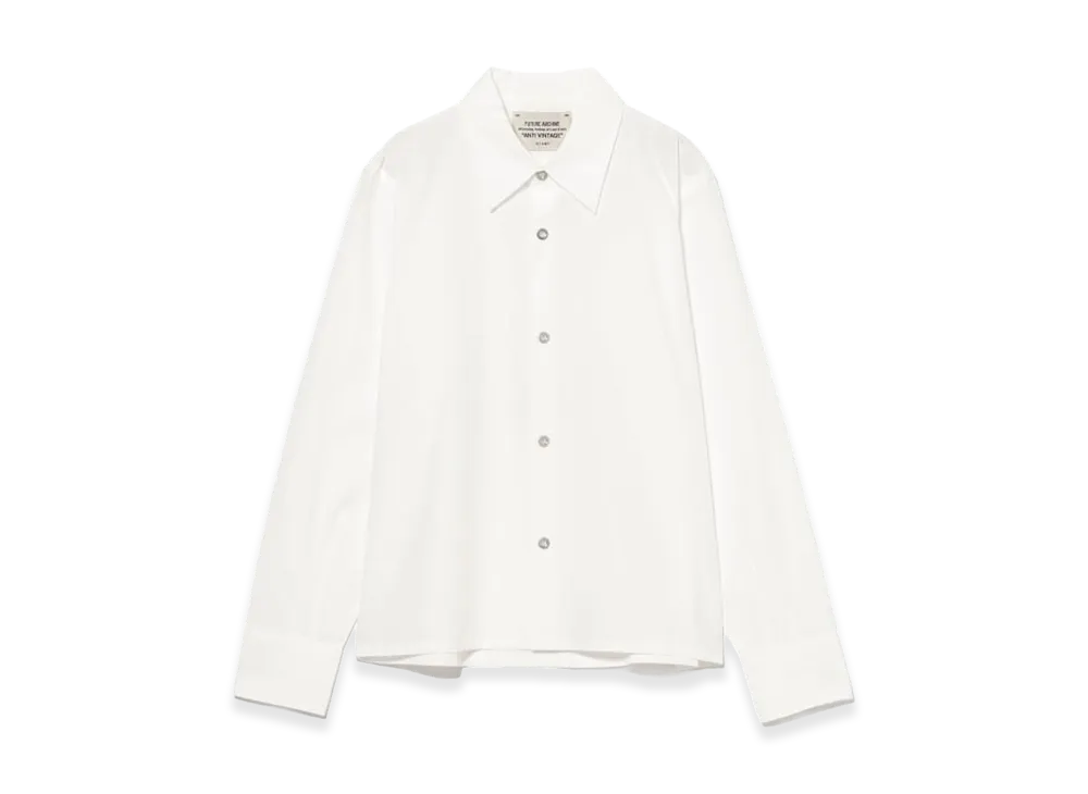 BEAMS FUTURE ARCHIVE Broad Shirt "White"