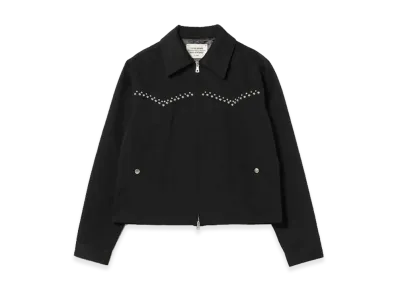 BEAMS FUTURE ARCHIVE Chino Studs Blouson "Black"