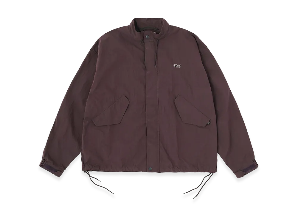 SEDAN ALL-PURPOSE Stand Collar Jacket "Dark Brown"