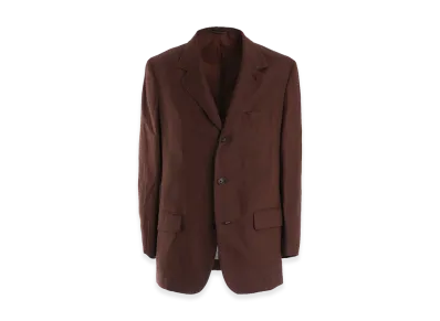 Y's for men x MASSES Linen 3B Jacket "Brown"