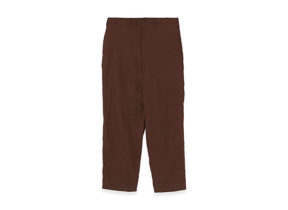 Y's for men x MASSES Linen Trouzers "Brown"