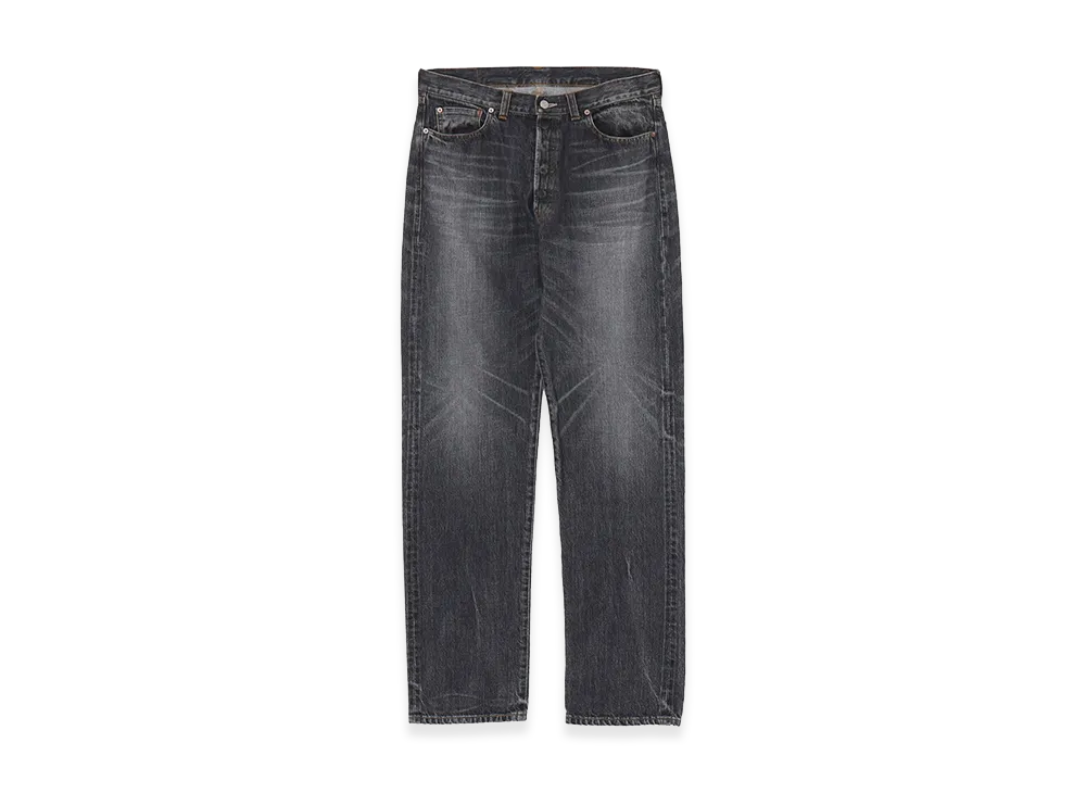 Y's for men x MASSES Denim Pants H.Wash "Black"