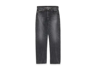 Y's for men x MASSES Denim Pants H.Wash "Black"