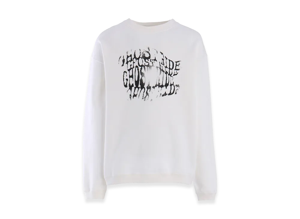 Y's for men x MASSES Tight Tension French Terry Pullover "White"