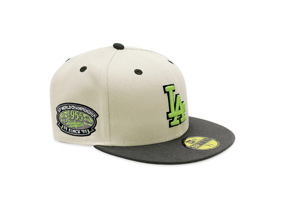 NEW ERA x THE CAP 59Fifty G-Dollar 2.0 Los Angeles Dodgers "Stone/Graphite"