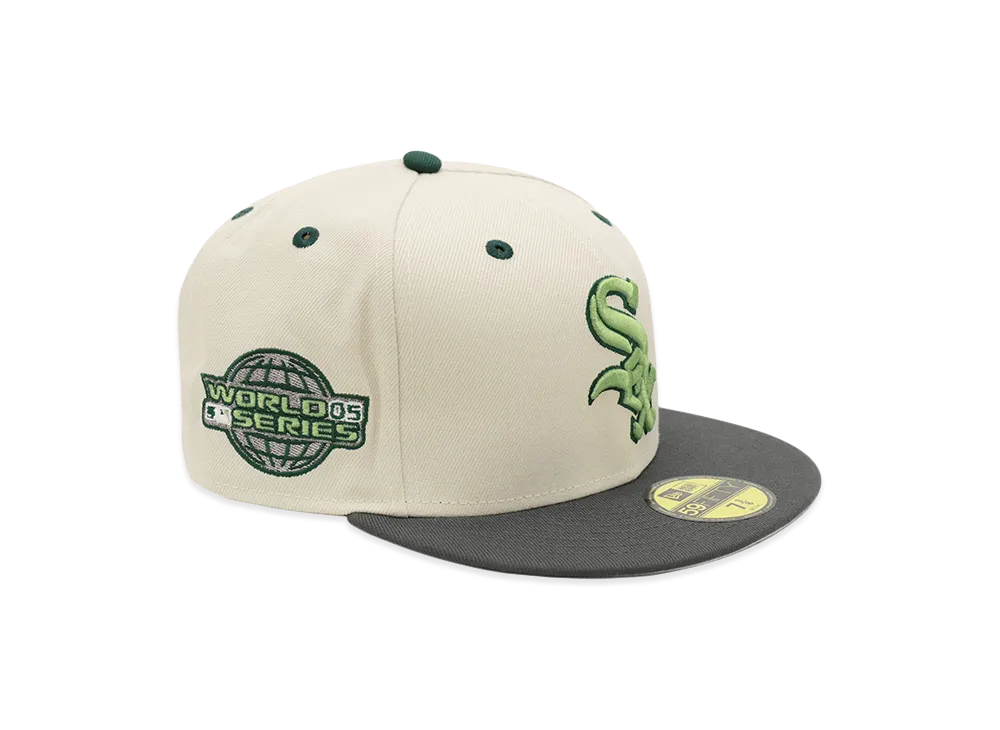NEW ERA x THE CAP 59Fifty G-Dollar 2.0 Chicago White Sox "Stone/Graphite"