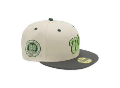 NEW ERA x THE CAP 59Fifty G-Dollar 2.0 Washington Nationals "Stone/Graphite"