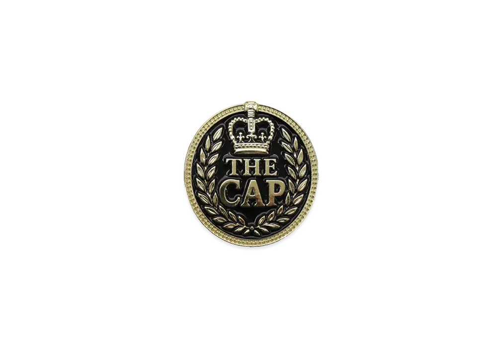 NEW ERA x THE CAP Pins The Sign "Gold"