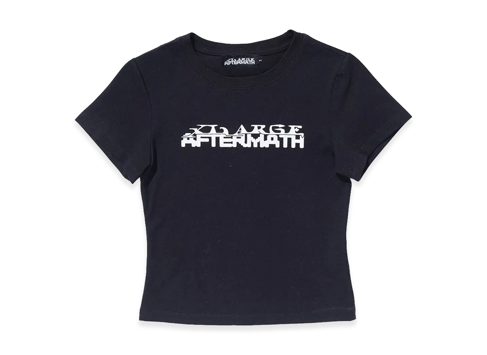 XLARGE x AFTERMATH Baby Tee "Black"