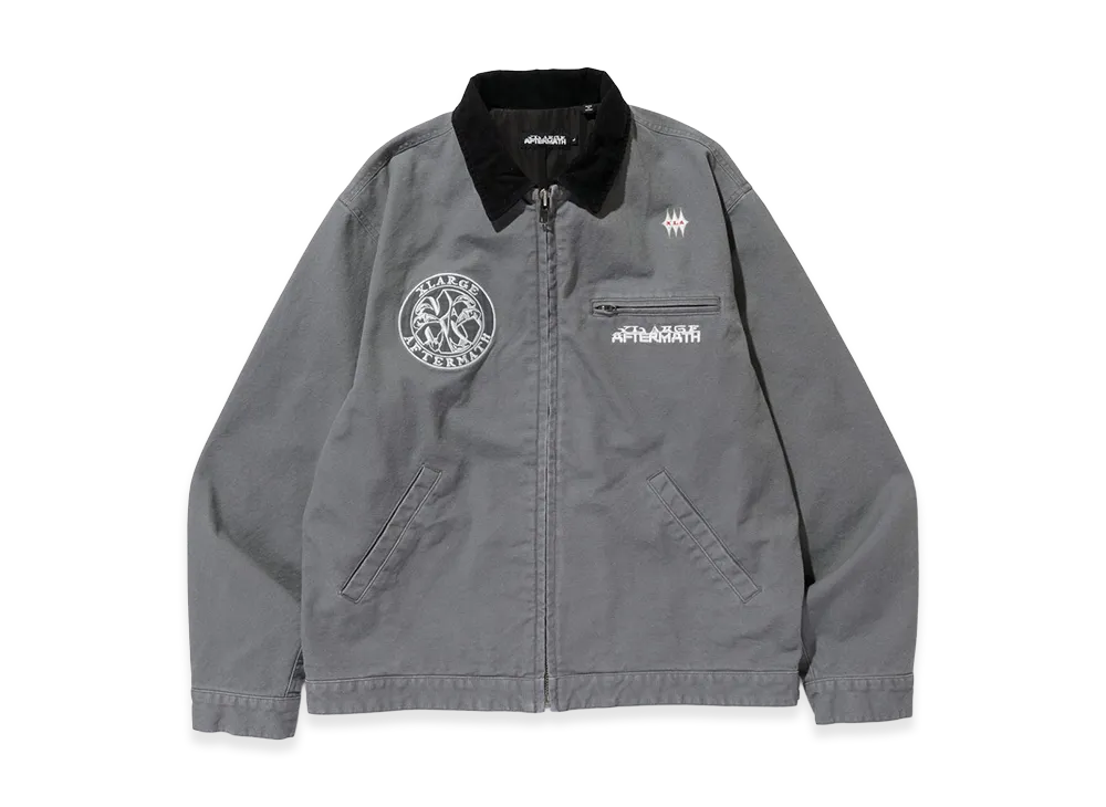 XLARGE x AFTERMATH Work Jacket "Grey"