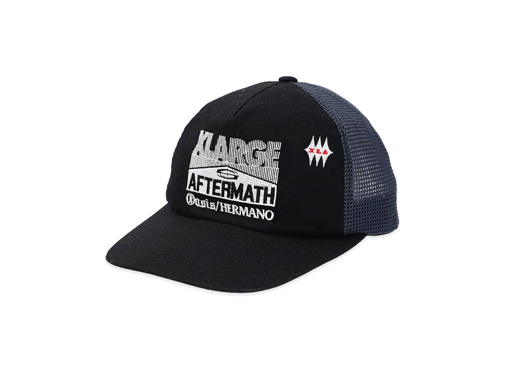XLARGE x AFTERMATH Mesh Cap "Black"