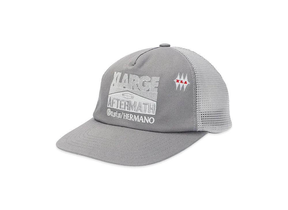 XLARGE x AFTERMATH Mesh Cap "Grey"