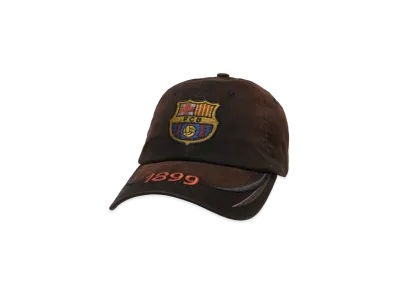 Travis Scott Cactus Jack x FC Barcelona 1899 Distressed Hat "Brown"