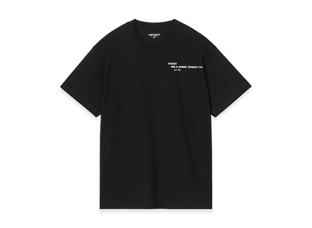 Carhartt WIP S/S Punched T-Shirt "Black"