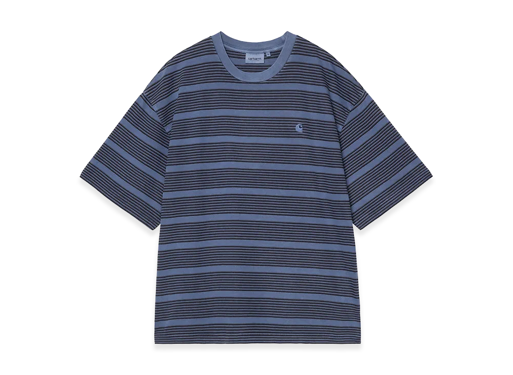 Carhartt WIP S/S Hanson T-Shirt Hanson Stripe "Jupiter(Garment Dyed)"