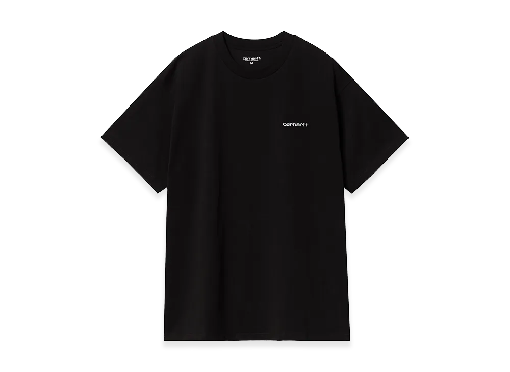 Carhartt WIP S/S Script Embroidery T-Shirt "Black/White"